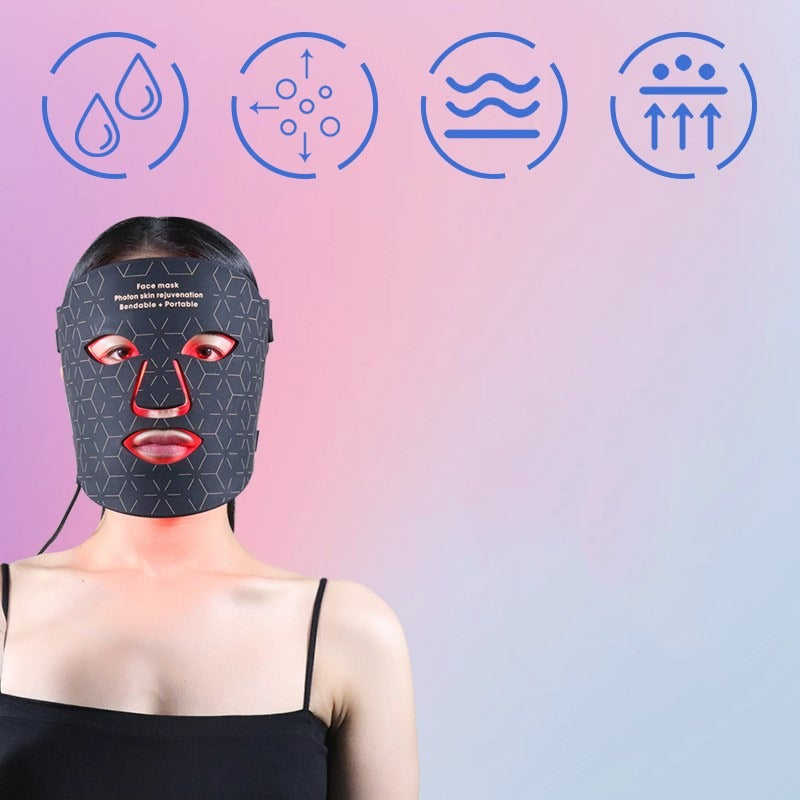 LED Silicone Photon Mask 7 Color Rejuvenation